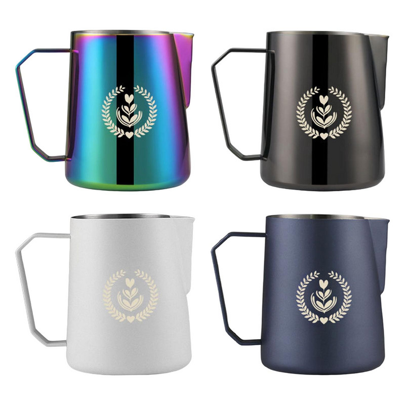 Tejhabos kancsó Tejkancsó csésze tejszínhabosító kancsó Tejhabos kancsó Espresso gőzölő kancsó Matcha Cappuccinohoz