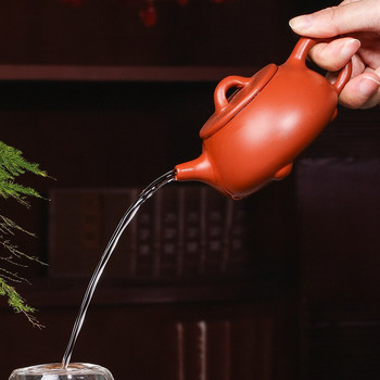 Love Tea Yixing Zisha Teapot Chinese Classic Master Handmade Kung Fu Ore Beauty Pot Zisha Tea Ceremony Set 200cc