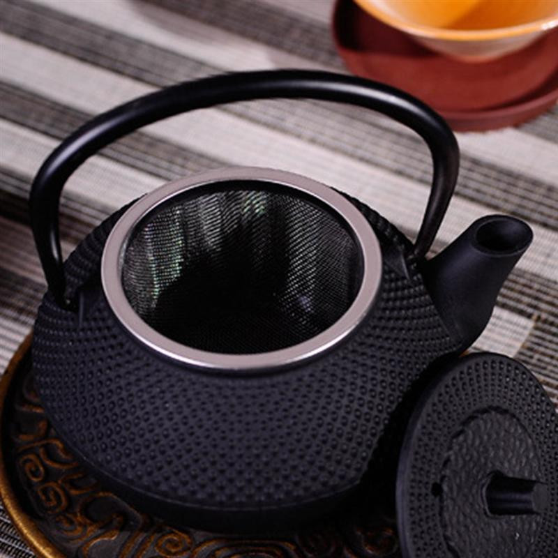 Декоративна малка кана за чай Чугунен чайник Настолен орнамент Украшение Мини желязна кана Чугунен чайник Чаен комплект Чай Pet