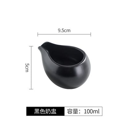 Olasz hőálló kerámia kis tejes csésze eszpresszó mini tejkanna latte csésze tejes csésze nyugati étel kávézó edények