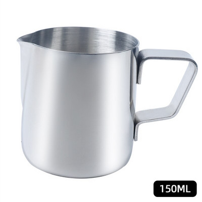 Rozsdamentes acél tejhabos kancsó Eszpresszó kávé Barista Craft Latte Cappuccino tejszínhabos csésze korsó tejeskancsó