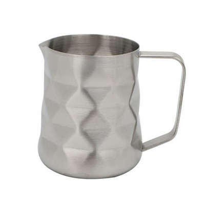 350/600 ml rozsdamentes acél kávé Espresso Latte tejhabos kancsó csésze kiöntővel DIY Konyhai Kávészerszám Tartozékok