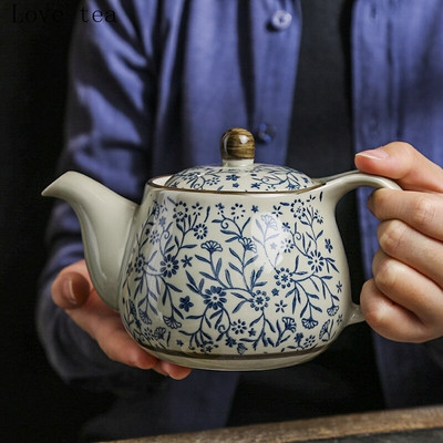 Японски ретро керамичен комплект чайник Чаша Kung Fu комплект чайник чайник творчески комплект вода чайник домакински чайник аксесоари за домашен офис