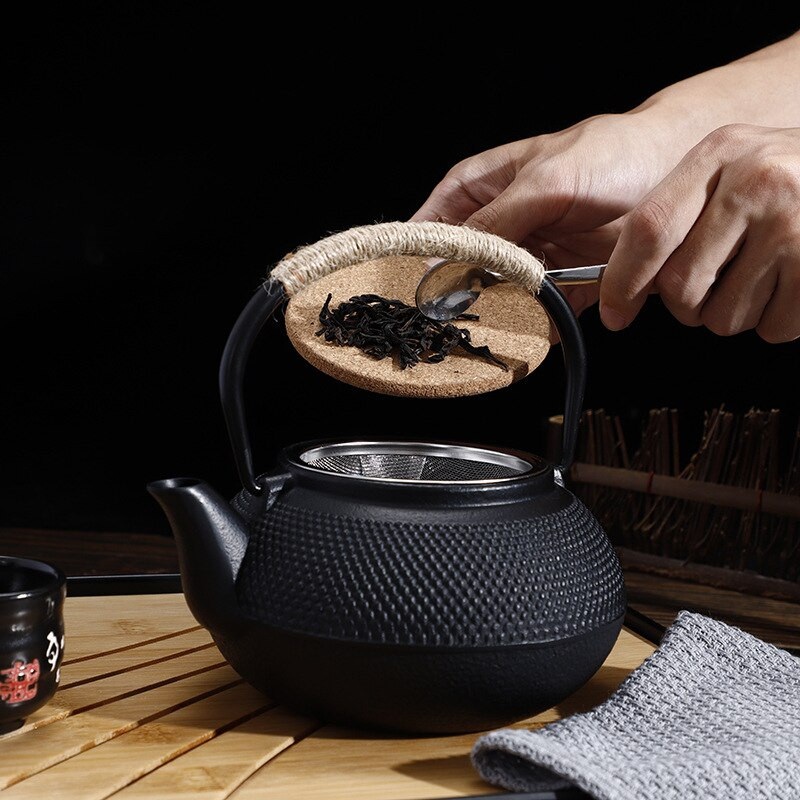 Ceainic japonez din fier cu infuzor din oțel inoxidabil Ceainic din fontă ceainic ceainic pentru apă clocotită ceai Oolong WF1027