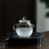 160 ml-es csésze hőálló üveg kézzel készített kung fu teáskanna japán stílusú kis átlátszó mini teafőzési ötletek