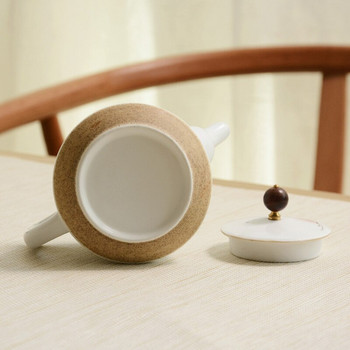 Κεραμική τσαγιέρα γραφείου Χειροποίητη οικιακή Μεγάλη ρετρό βραστήρας Kung Fu σετ τσαγιού Jingdezhen κεραμική φίλτρο τσάι παρασκευής τσαγιού