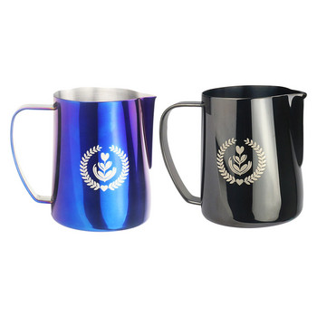 Stainless Steel Espresso Steaming Pitcher 12 oz Espresso Milk Fothing Pitcher Coffee Steaming Pitcher 350 ml Cappuccino