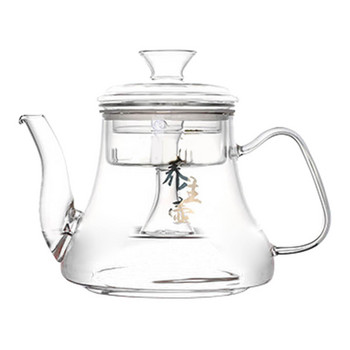 1.2L чайник с инфузер Микровълнова цъфтяща машина за чай Студен чай за кафе