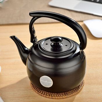 Чайник от неръждаема стомана вода кафе чайник печка кухненски съдове метал 1000мл