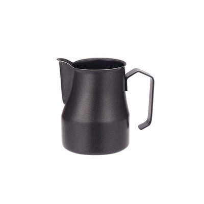 304 Rozsdamentes acél tejhabos csésze éles szájú olasz húzó virágcsésze hosszú szájú tejhab húzó virághengeres kávéfőző készülék