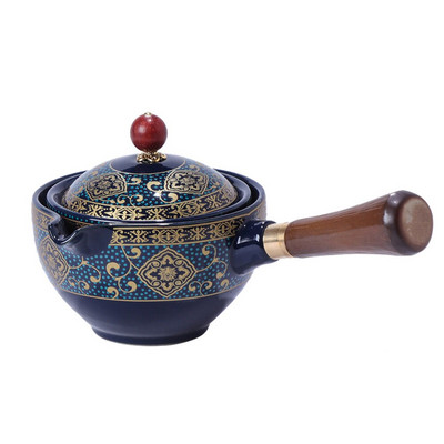 Kerámia forgatható teáskanna Kínai Kung Fu tea kültéri edényekhez