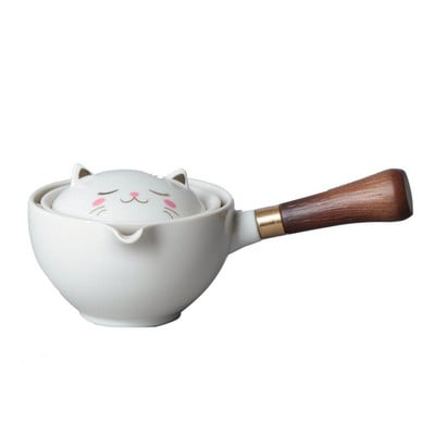 Kerámia forgatható teáskanna Kínai Kung Fu tea kültéri edényekhez
