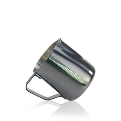 350 ml/600 ml pieno ąsočiai iš nerūdijančio plieno išgalvotas kavos cilindras su svarstyklėmis „pasidaryk pats“ Latte kavos puodelis Pieno puodo kavos priedai