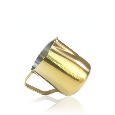 350 ml/600 ml pieno ąsočiai iš nerūdijančio plieno išgalvotas kavos cilindras su svarstyklėmis „pasidaryk pats“ Latte kavos puodelis Pieno puodo kavos priedai