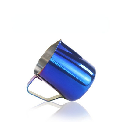 350 ml/600 ml pieno ąsočiai iš nerūdijančio plieno išgalvotas kavos cilindras su svarstyklėmis „pasidaryk pats“ Latte kavos puodelis Pieno puodo kavos priedai