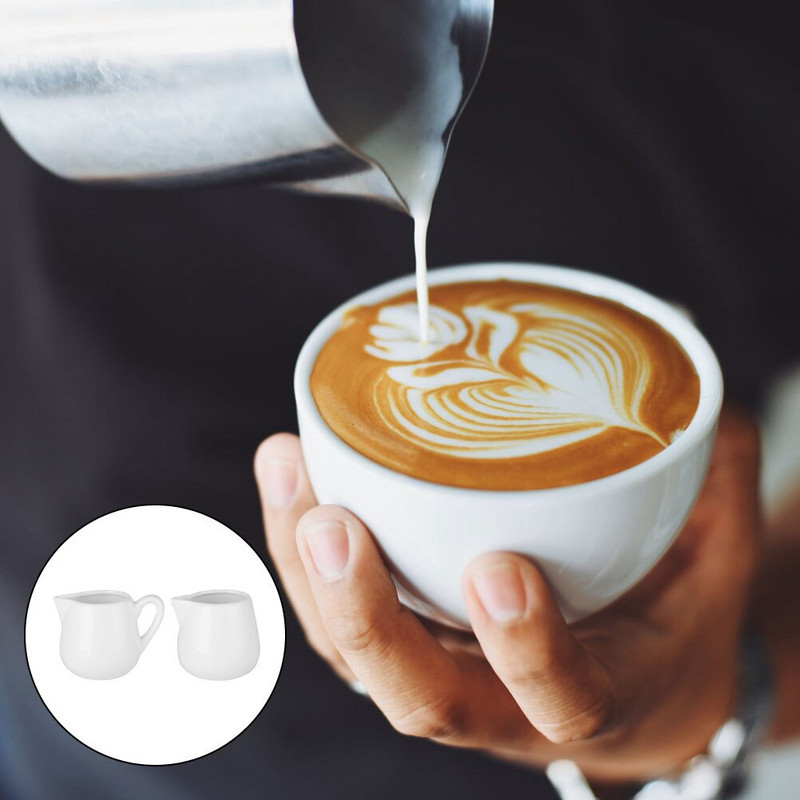 Urcică din ceramică Mini oală pentru sos de salată Cești de băutură Dispenser multifuncțional Sos Toarnă Picurator Cafea Turnător Barcă