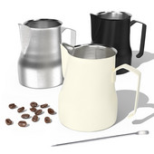 500 ml 304 nerūdijančio plieno rankinis Mota pieno ąsočio putotuvas, Latte pieno plaktuvas su graduotu pieno ąsočiu