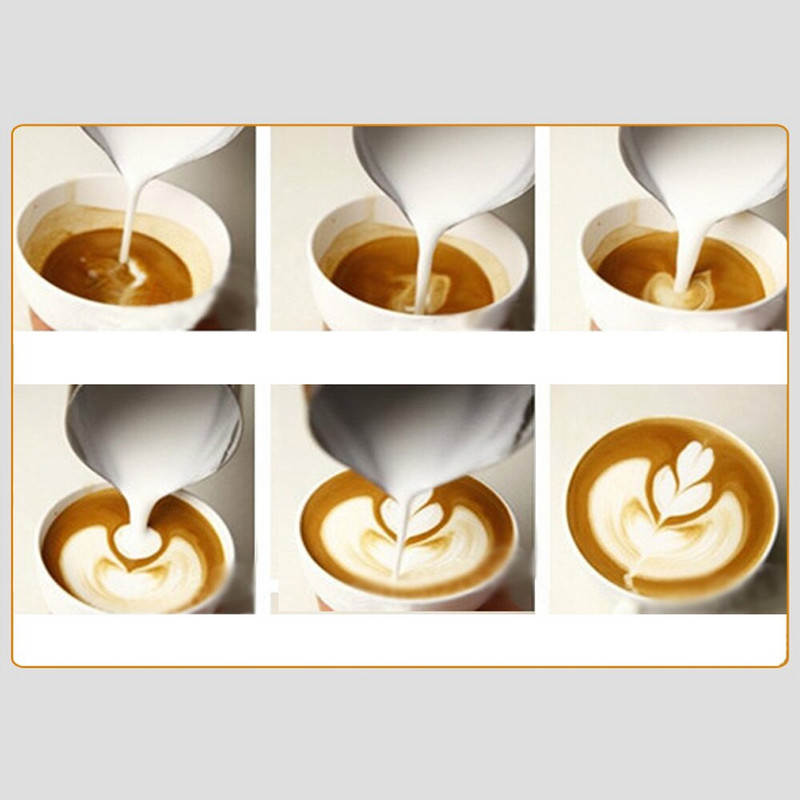 Rozsdamentes acél kávékancsó tejhabosító csésze krémkészítő Barista kézműves eszpresszó Latte Art kancsó eszköz