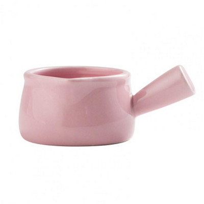 Mini puodas, praktiškas plaunamas mažo dydžio miniatiūriniai keraminiai grietinėlės ąsočiai su rankena pienui