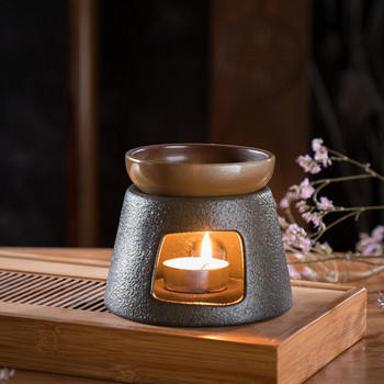 Ζεστό πέτρινο σκεύος, ανθεκτικό στη θερμότητα Kungfu ιαπωνικού στιλ Σόμπα τσαγιού για ενήλικες Γραφείο Σπίτι