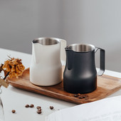 Rozsdamentes acél habosító kávékancsó húzó virágpohár Cappuccino tejeskanna eszpresszó csésze Latte Art tejhabosító habosító