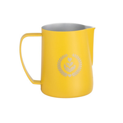 Espresso gőzölő kancsó 350/600 ml, eszpresszó tejhabos kancsó, kávétejhabosító csésze, kávégőzölő kancsó