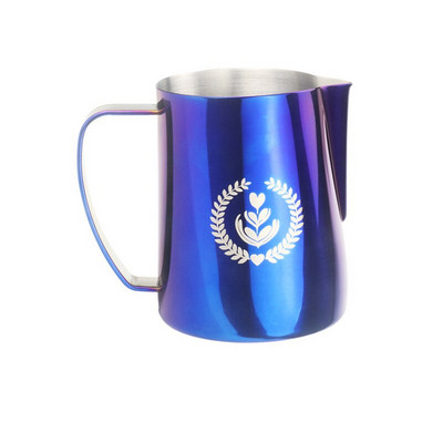 Espresso gőzölő kancsó 350/600 ml, eszpresszó tejhabos kancsó, kávétejhabosító csésze, kávégőzölő kancsó