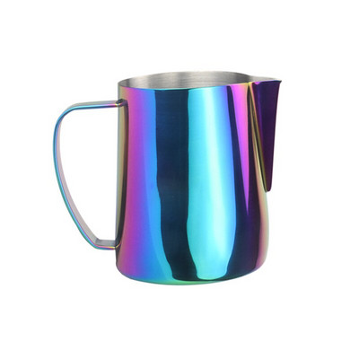 Espresso gőzölő kancsó 350/600 ml, eszpresszó tejhabos kancsó, kávétejhabosító csésze, kávégőzölő kancsó