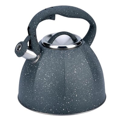 Tűzhely sípoló vízforraló 304 rozsdamentes acél konyhai ergonómikus fogantyúval 3,7 literes forró vizes gyorsforraló teáskanna teáskanna