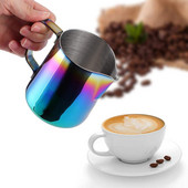 350/480 ml ulcior de spumare a laptelui ulcioare de espresso din oțel inoxidabil pentru abur cafea, cappuccino, latte, ceașcă, ulcioare pentru spumare