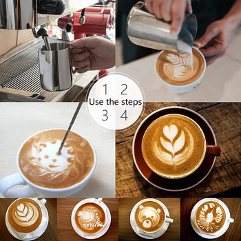 350/480ml Milk Frothing Pitcher Ανοξείδωτη Στάμνα Espresso Steaming Pitchers Coffee Cappuccino Latte Milk Steamer Cup Αφροποιητικές κανάτες