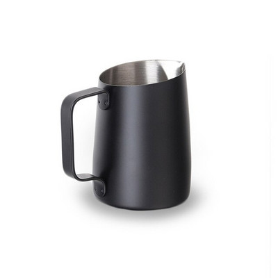 Ulcior de cafea 450ML ulcior de spumare a laptelui din oțel inoxidabil Căni de ulcior de cafea espresso ulcior de cafea Barista Craft ulcior de spumare oală de lapte
