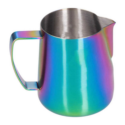 Urcică pentru spumare de lapte Cană pentru spumare de cafea Impermeabil Antirugină La modă Oțel inoxidabil pentru Milkshake pt.