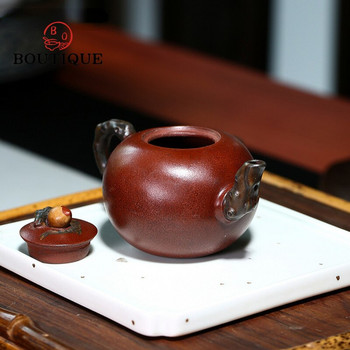150 ml китайски Yixing лилав глинен чайник Classic Zisha Beauty Tea Čajnik Raw Ore Zhu Mud Filter Teapot Персонализирани сервизи за чай Подаръци