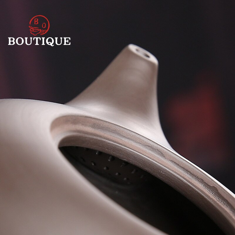 185 ml ceainic Yixing barcă ceainic filtru Zisha oală artizan Set Kung Fu Tet de ceai Set de băuturi pure Cadouri personalizate