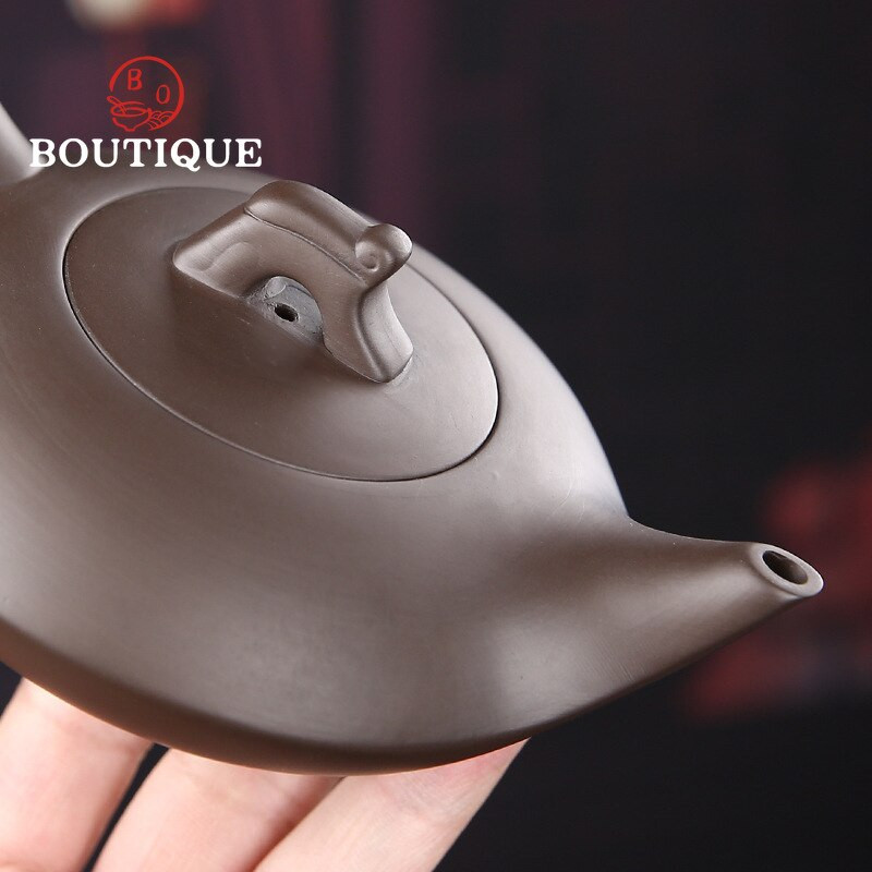 185 ml ceainic Yixing barcă ceainic filtru Zisha oală artizan Set Kung Fu Tet de ceai Set de băuturi pure Cadouri personalizate