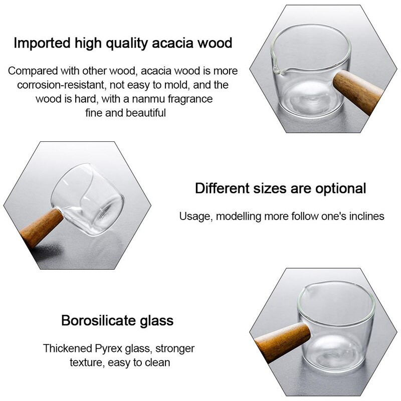 Olasz üveg tejes csésze kávés tejeskávé mini teáscsésze fogantyúval Kreatív, egyszerű, többfunkciós kávéfőző az étterem bárjához otthon