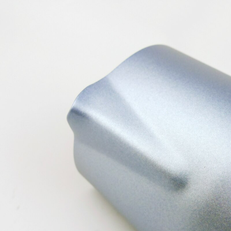 Įstriža burna nerūdijančio plieno putplasčio kavos puodas ištraukiamas gėlių puodas kapučino puodelis kavos puodelis pieno putų puodo pieno putų ąsotis 420 ml