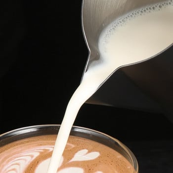 Αξεσουάρ κουζίνας κανάτα από αφρό γάλακτος από ανοξείδωτο χάλυβα για καφέ Barista Craft Latte Cappuccino Milk Cup