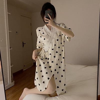 Нощница за кърмачки с 3/4 ръкав