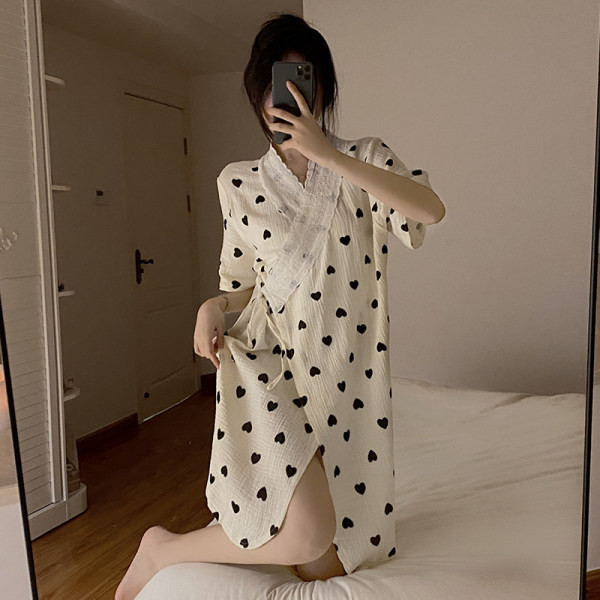 Нощница за кърмачки с 3/4 ръкав