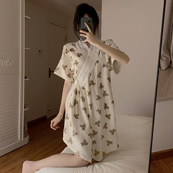 Нощница за кърмачки с 3/4 ръкав