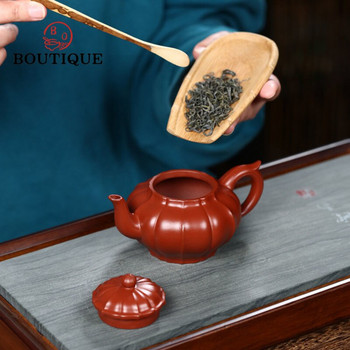 190 мл чайник Yixing Чайник 9 дупки филтър чайник красавици ръчно изработени лилави глинени прибори за чай персонализирани подаръци комплект съдове за напитки напитка пуер