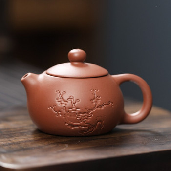 1 ΤΕΜ. Τσαγιέρα Purple Clay Finger Tea Pet Small Pocket Tea Set Στολίδια Αξεσουάρ τσαγιού Boutique Zishi Pot Tea Decoration Table