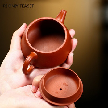 200ml Yixing Famous Purple Clay Teapot Αυθεντικό Χειροποίητο Τσαγιέρα Raw Ore Beauty Kettle Κινέζικο σετ τσαγιού Zisha Προσαρμοσμένα δώρα