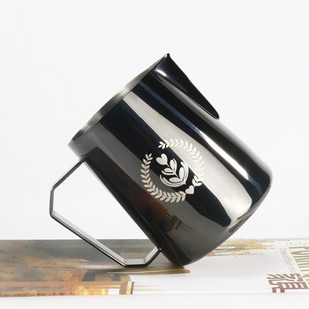2022 450ml 600ml 304 Ανοξείδωτο ατσάλι Latte Art Coffee Machine Accessories Petcher Espresso Foamer Barista Milk Jug Frother