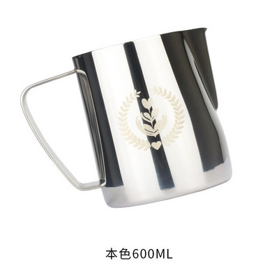 350 ml 600 ml tégelyek rozsdamentes acél Latte Art kávétartozékok Petcher eszpresszó habosító Barista tejkancsó habosító