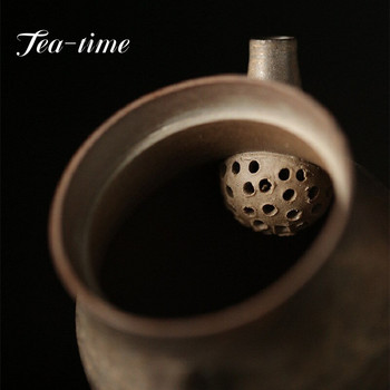 Ρετρό κεραμική τσαγιέρα 150ml Ιαπωνικού στυλ Μικρό μπρίκι με φίλτρο Kung Fu Tea Tea Ceremony Personality