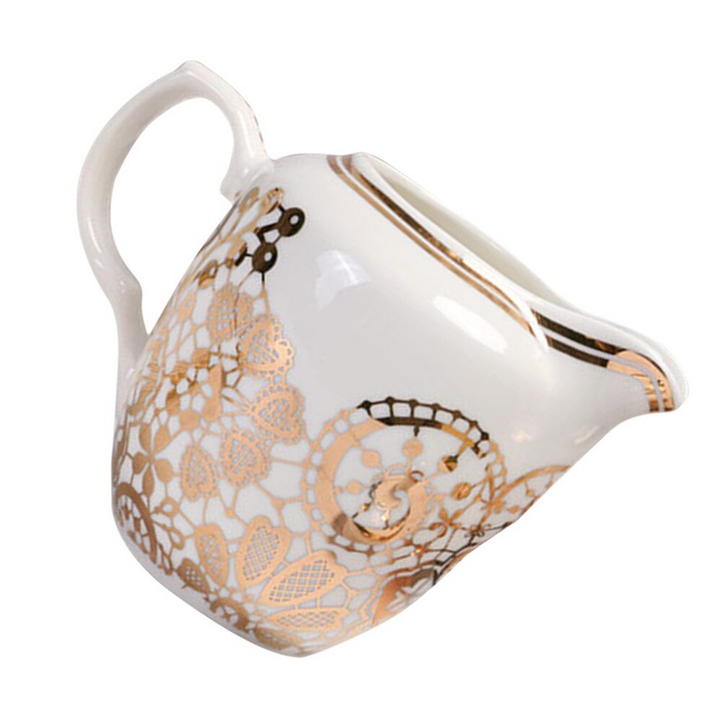 Kerámia kancsó kis tejszínes kancsó Porcelán kancsók Kávékrém kancsó fogantyúval kávétea lekváros szószhoz