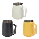 Putojimo ąsotis, atsparus kritimui, saugus maistui skirtas pieno putų ąsotis Integruotas kavos aparato dizainas